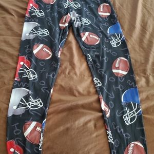 CP Designs Football Leggings OS